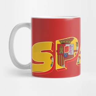 Spain Vintage style retro souvenir Mug